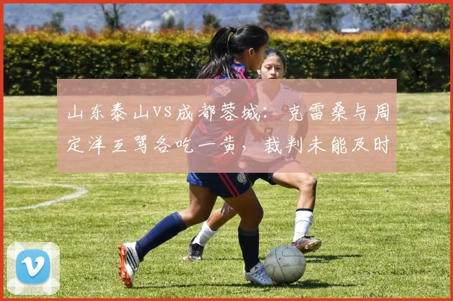 山东泰山vs成都蓉城：克雷桑与周定洋互骂各吃一黄，裁判未能及时隔离冲突双方